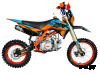 Питбайк KAYO EVOLUTION YX125EM 17/14 KRZ (механ. сцепл., эл. стартер 2022 г.)