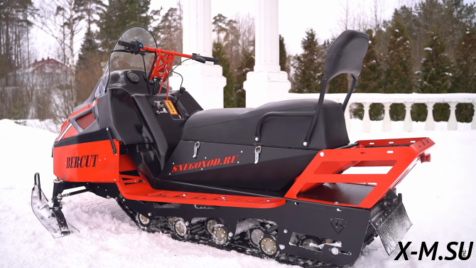 Миниснегоход Бурлак Беркут ЛОНГ 24 л.с.