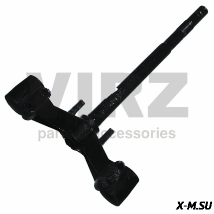 Вал рулевой с траверсой ZRS, F50 VIPER (2 отверстия) 