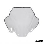 Стекло для снегохода «SKI DOO» на платформе REV-XR, XU Tundra (высота 47см, толщина 2мм, МПК)