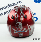 Шлем кроссовый Avantis Lead, Красный