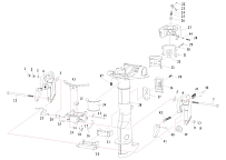 Зажимные части 4-Х ТАКТНОГО ПЛМ SEANOVO F2,5BMS